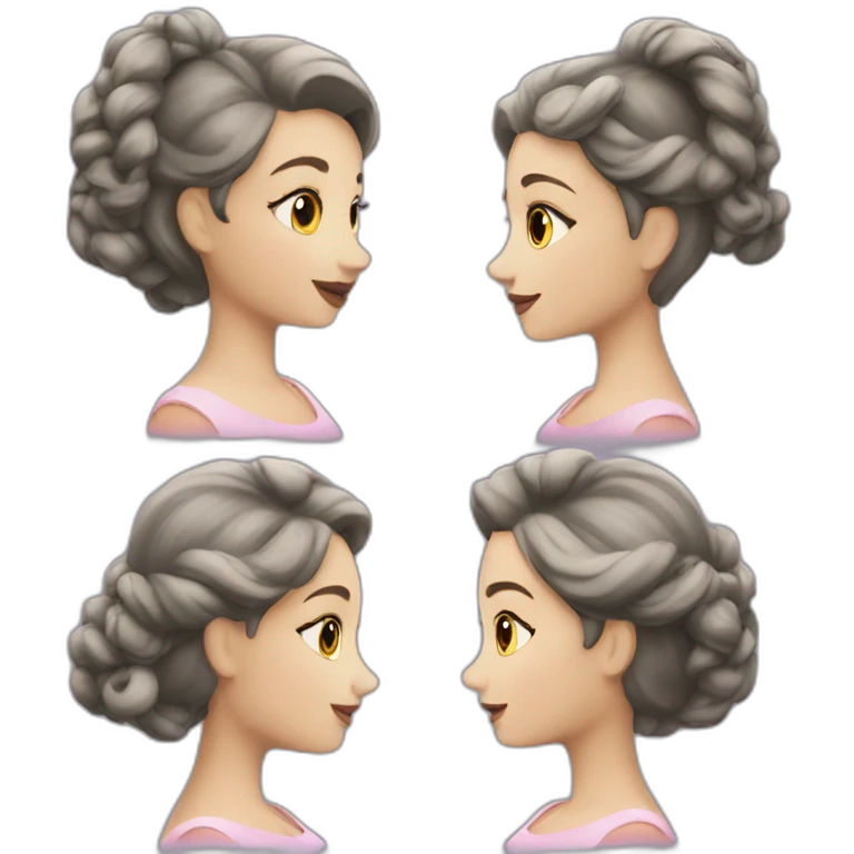 elegant grils emoji