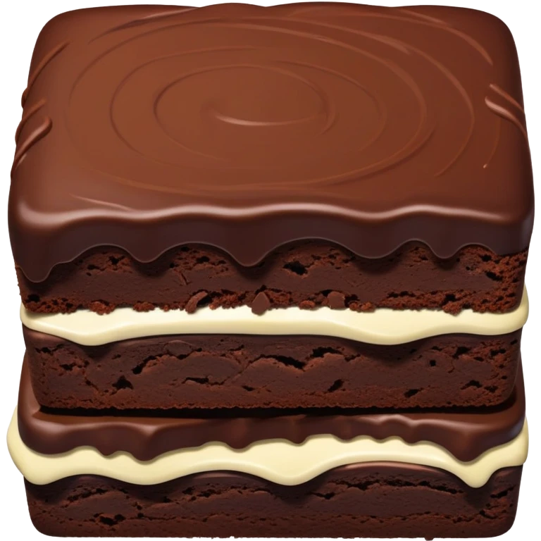 chocolate brownie dessert emoji