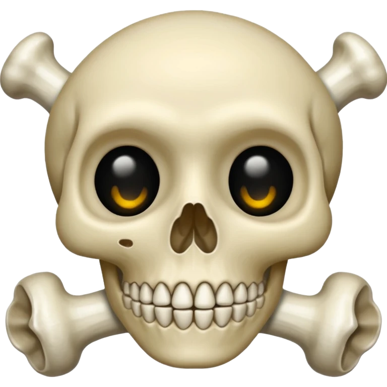 Bone and oeaxh emoji