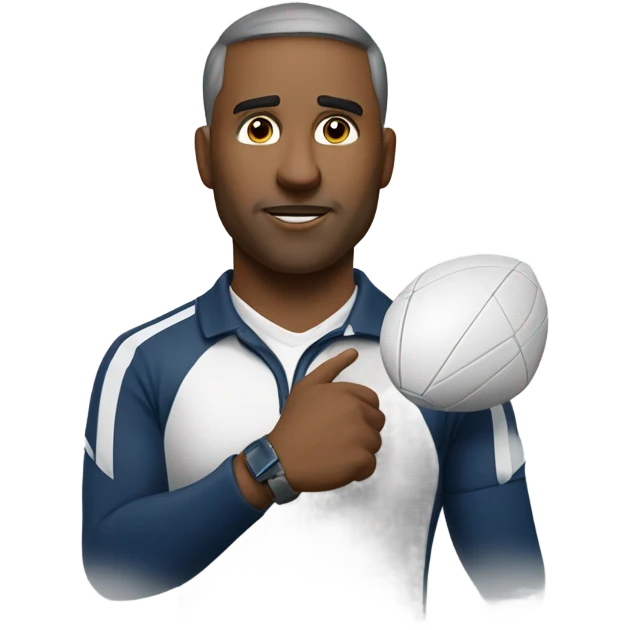 Football coach at the fire station emoji