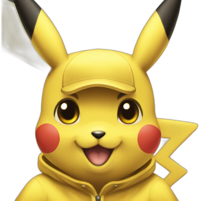 Pikachu humano emoji
