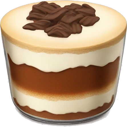 Tiramisu emoji