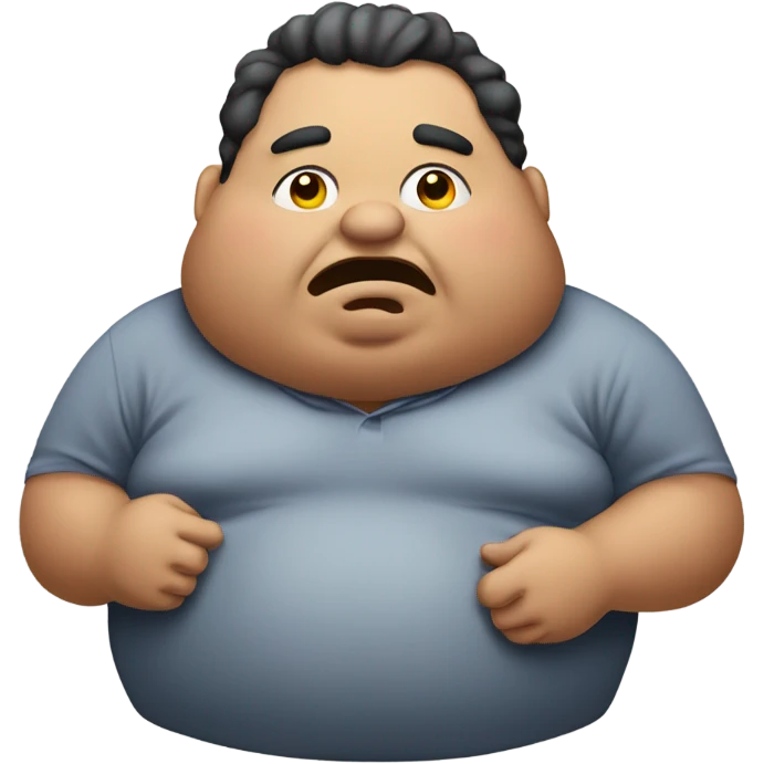 Fat older brother that can’t stop eating emoji