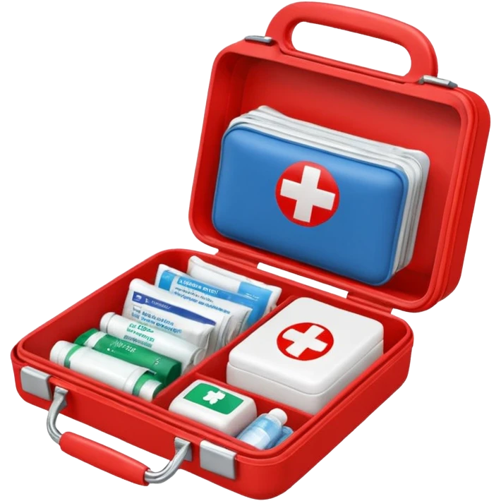 First Aid for hiking emoji