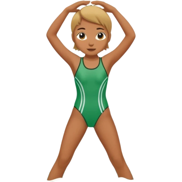 GREEN swimsuit  emoji