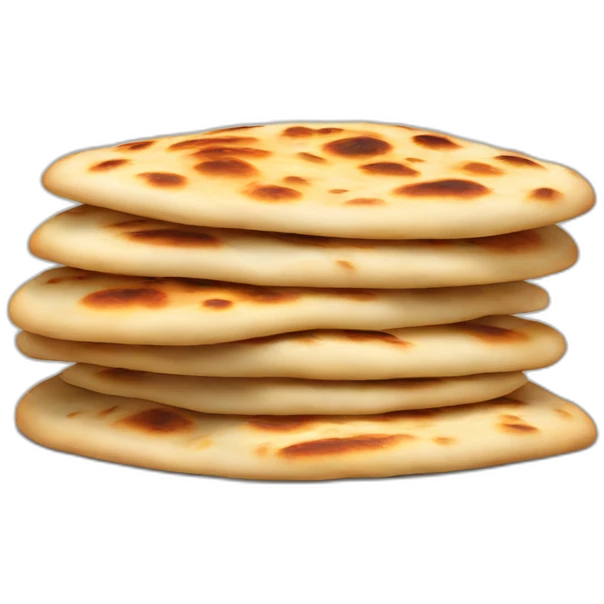 Naan stacked emoji