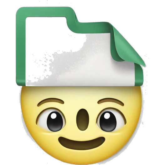 dokument with checkmark on it emoji