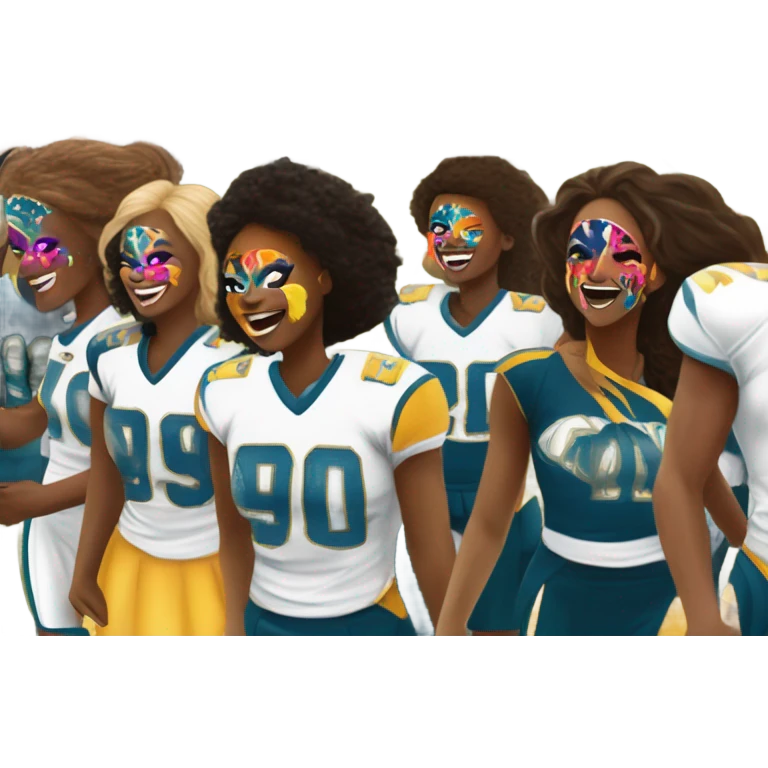 Superbowl in nola emoji