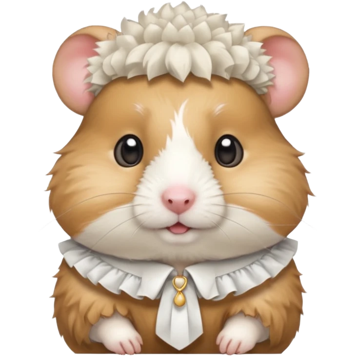 rococo fancy hamster emoji