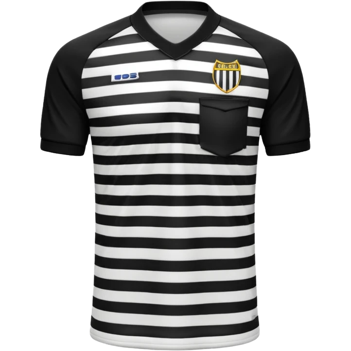 soccer refere jersey emoji