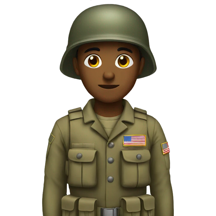 soldier emoji