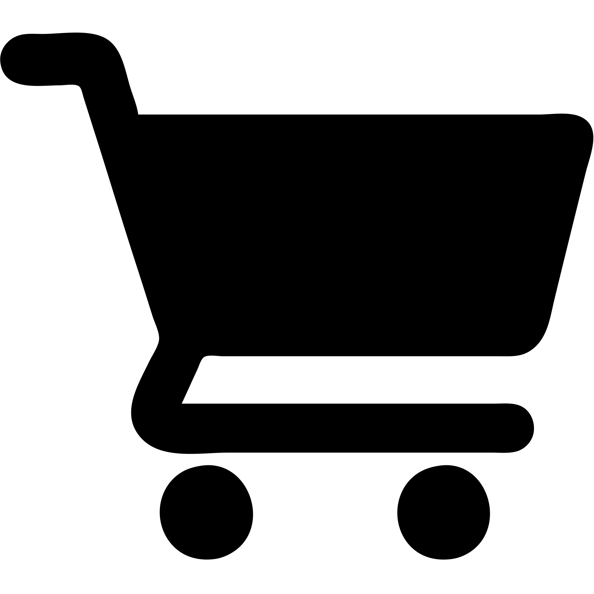 A simple shopping cart icon, minimalist design emoji