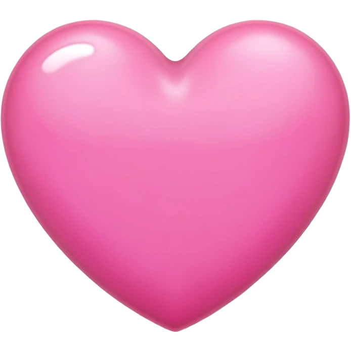 Pink heart emoji