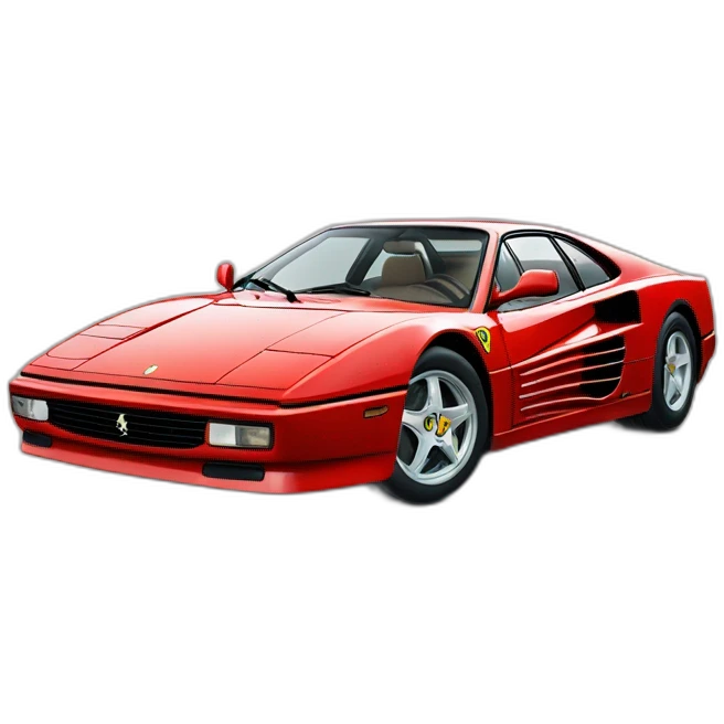 Ferrari Testarossa emoji