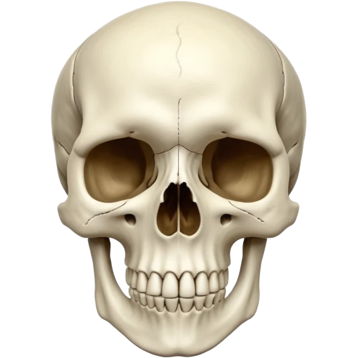 skull ribs humerus carpals femur tarsals  emoji