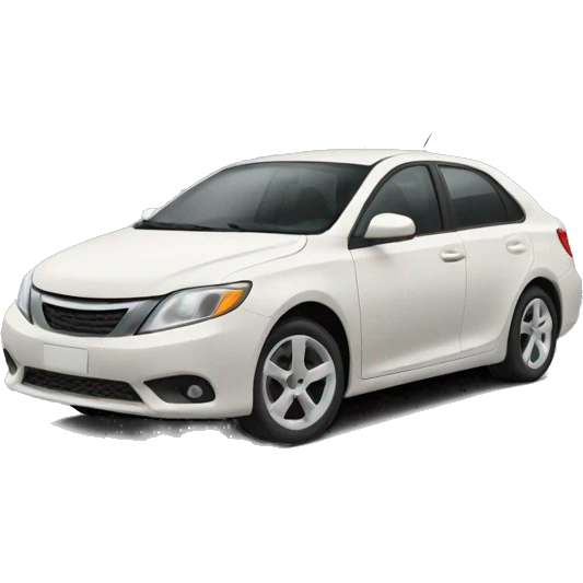human-like car emoji