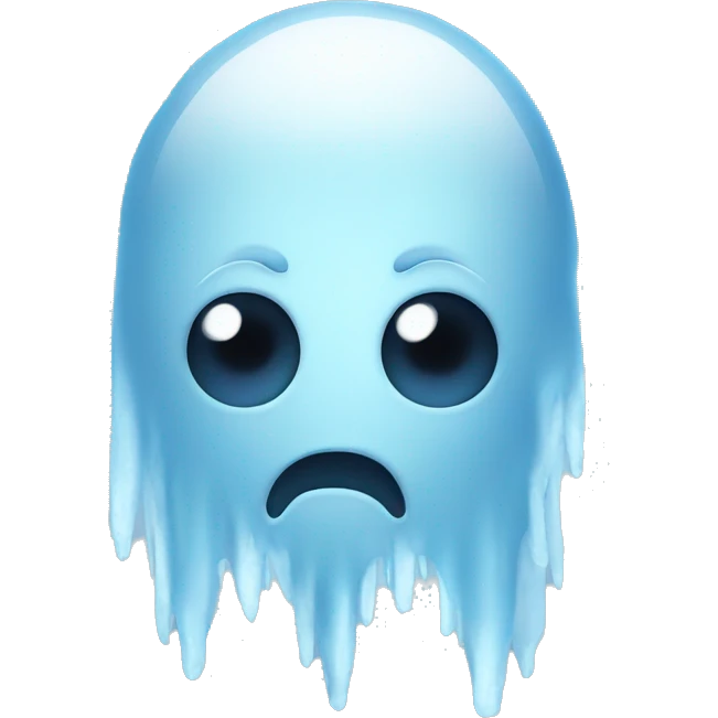 ice ghost emoji