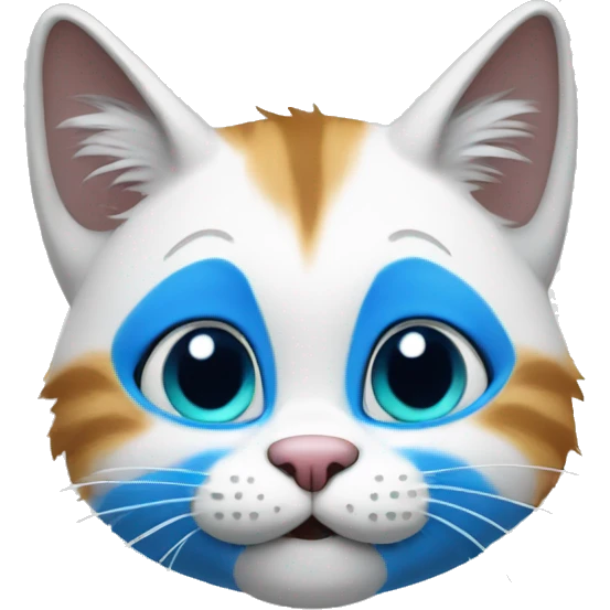 Smurf cat emoji