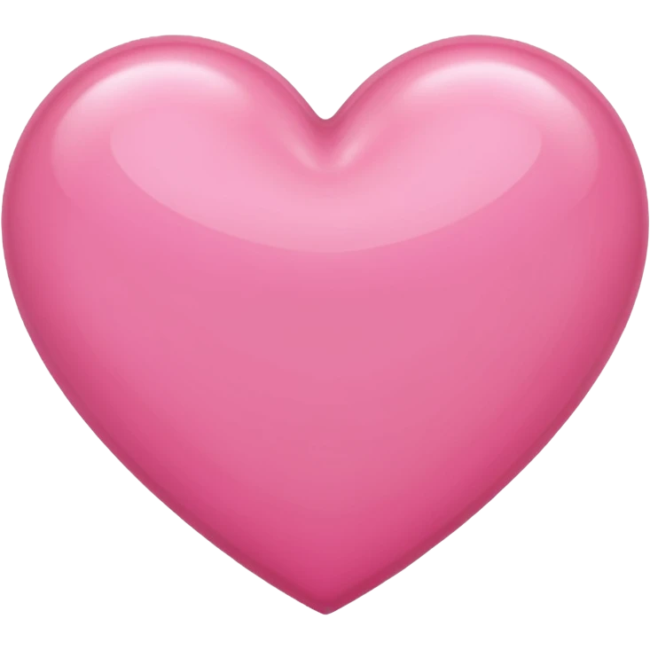 Pink heart emoji