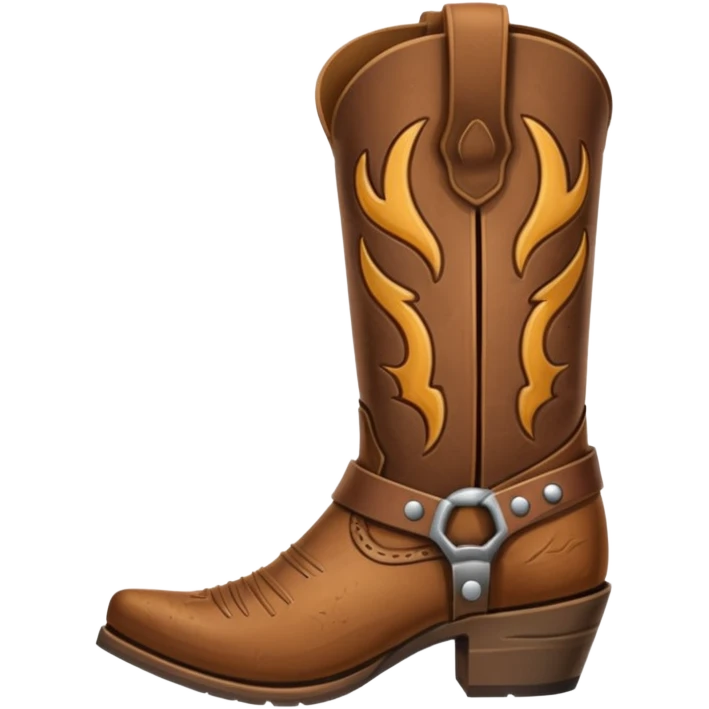 Cowboy boot  emoji