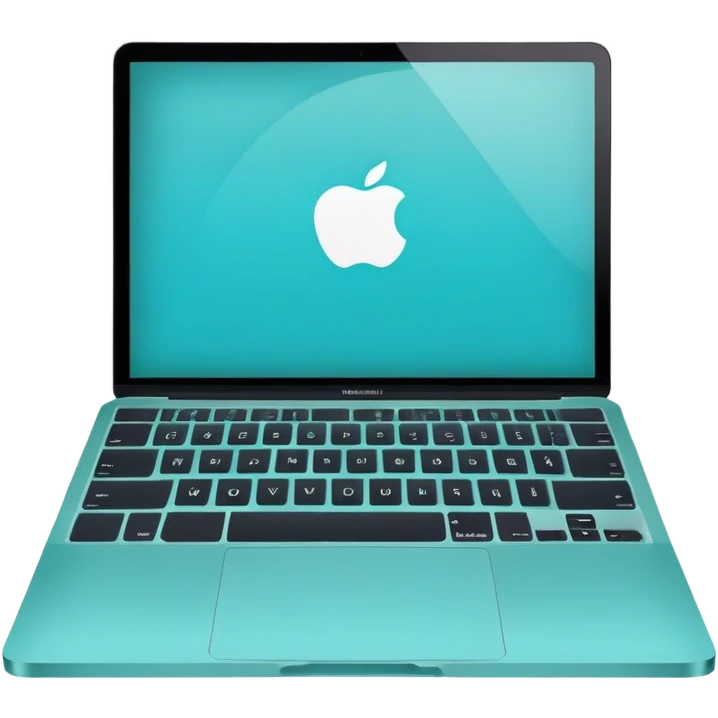 macbook Turquoise colors emoji