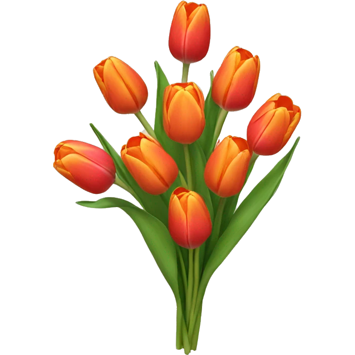 Tulip bouquet   emoji