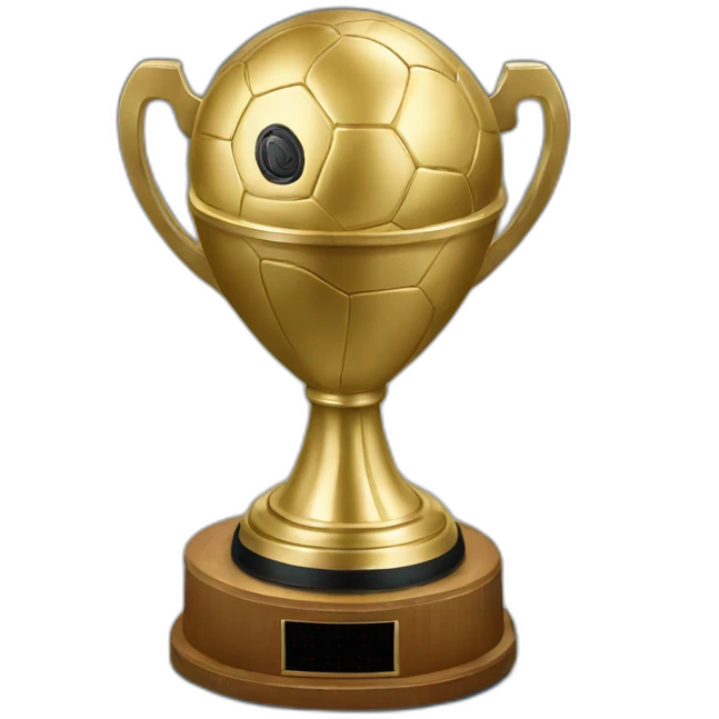 Trophée coupe du monde emoji