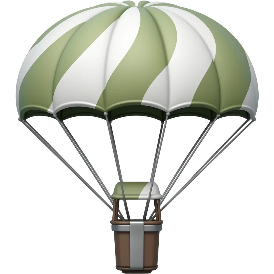 parachute emoji