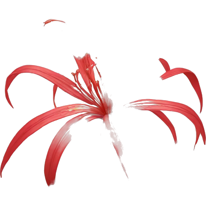 Red spider lily emoji