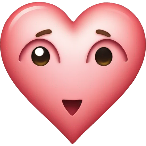 heart with a J inside emoji