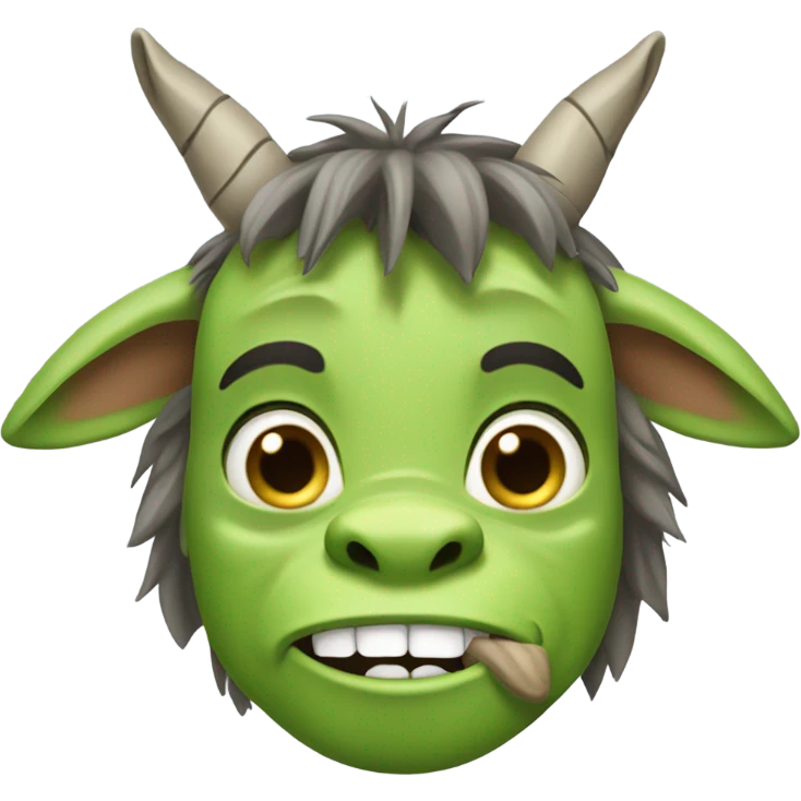 Donkey and shrek emoji