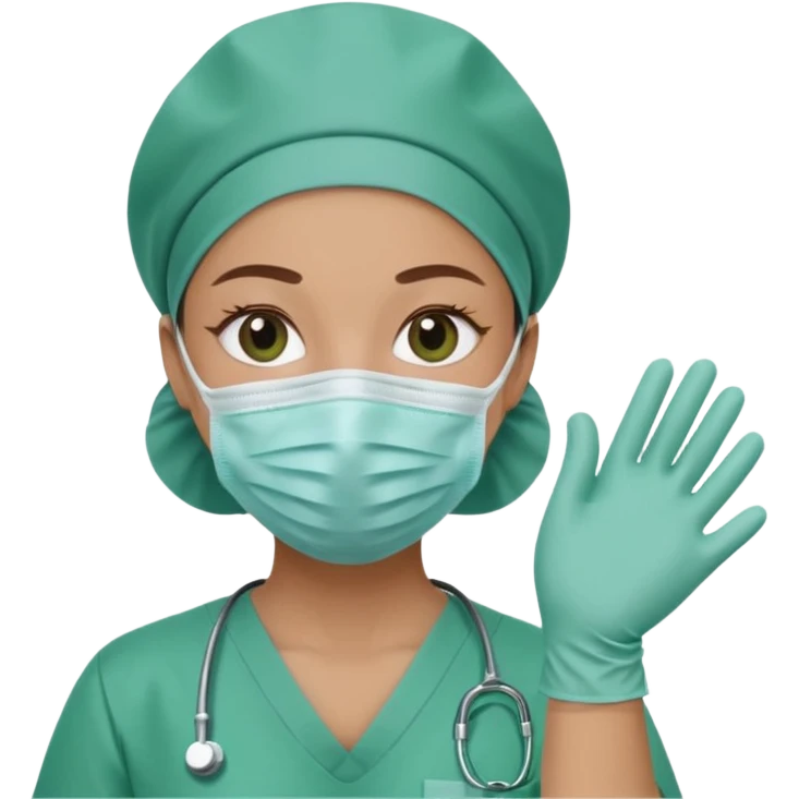 scrub nurse emoji
