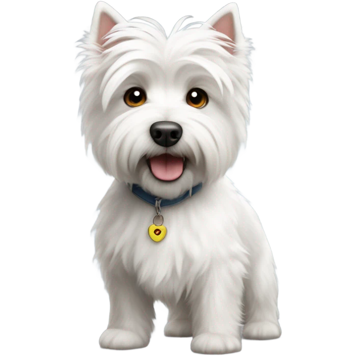 West highland white Terrier emoji