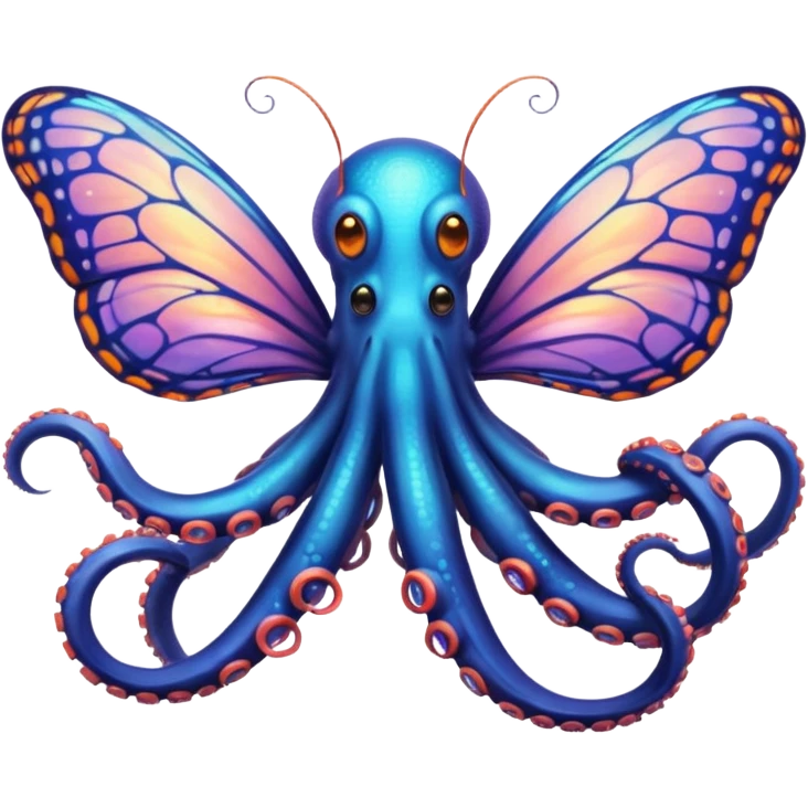 🦋+🐙? emoji