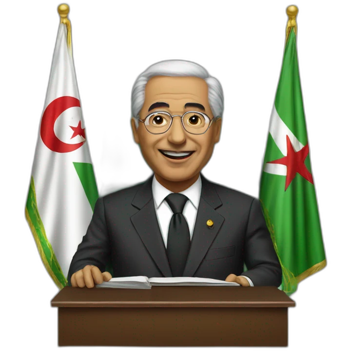 Algeria president emoji