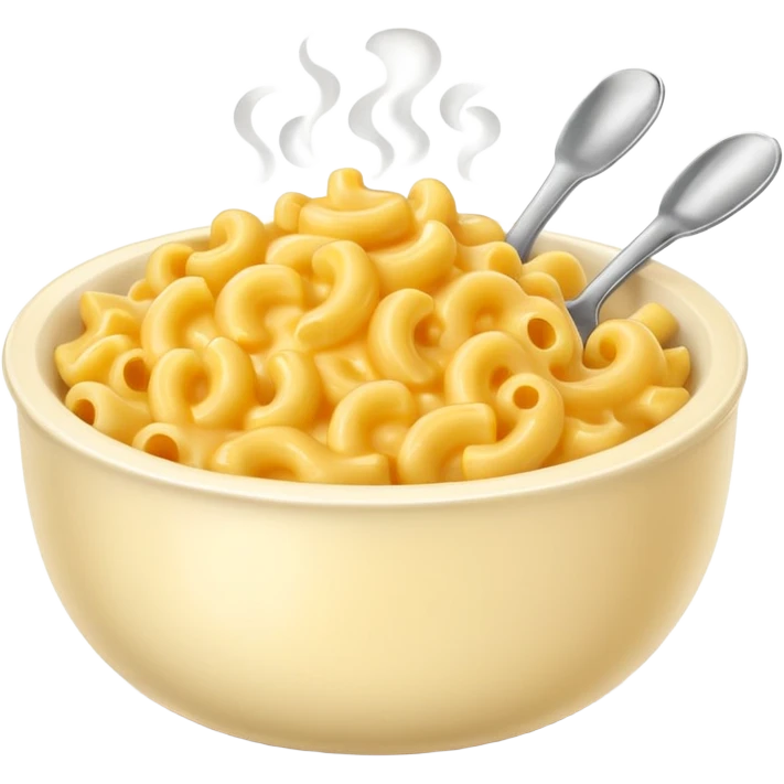 Mac and cheese emoji