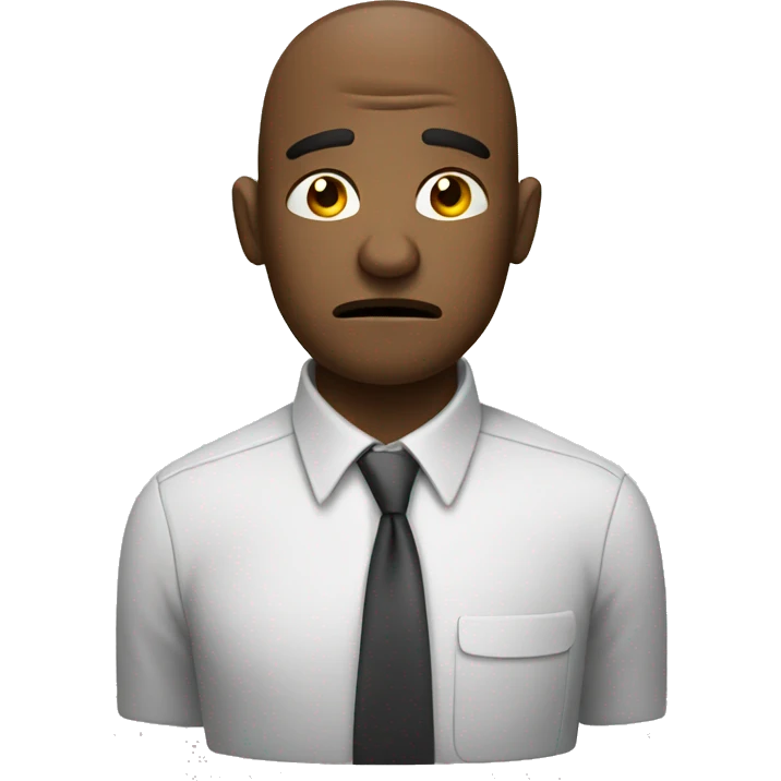 overworked office worker emoji