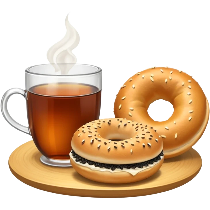 çay ve simit emoji