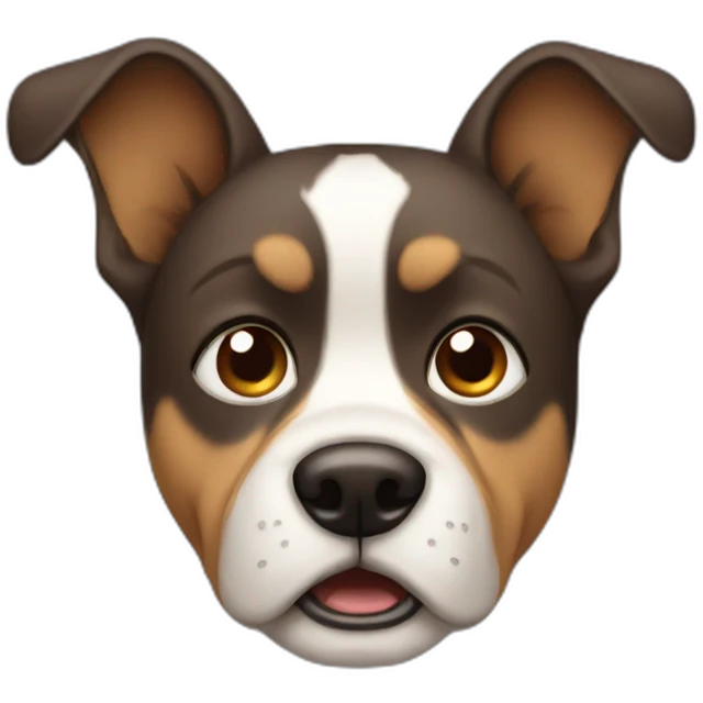 crying dog emoji