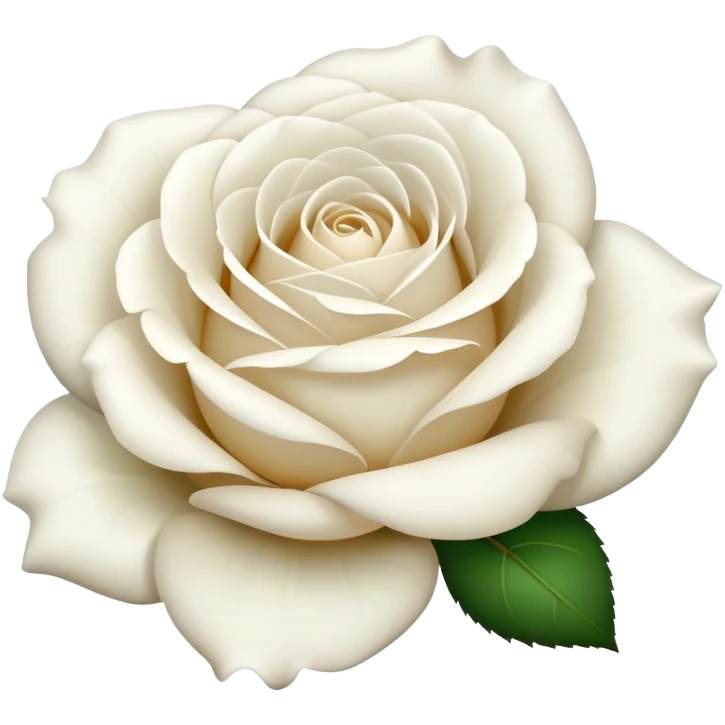 white rose emoji