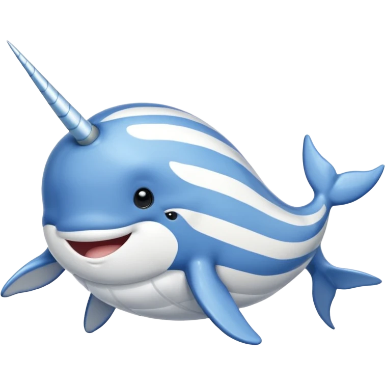 Preppy narwhal emoji