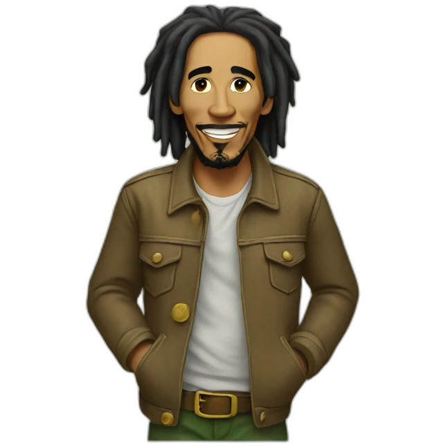 Bob marley emoji