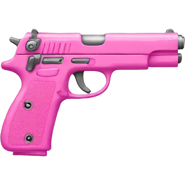 pink pistol emoji