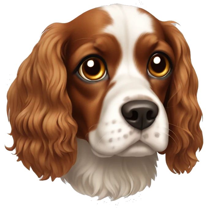 cavalier spaniel emoji
