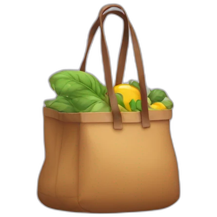carry a bag emoji