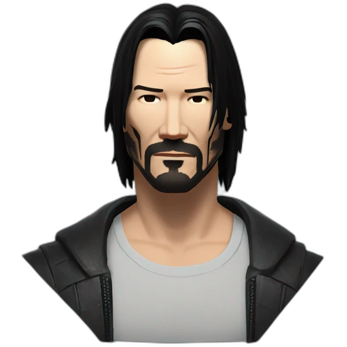 Keanu Reeves from cyberpunk 2077 emoji