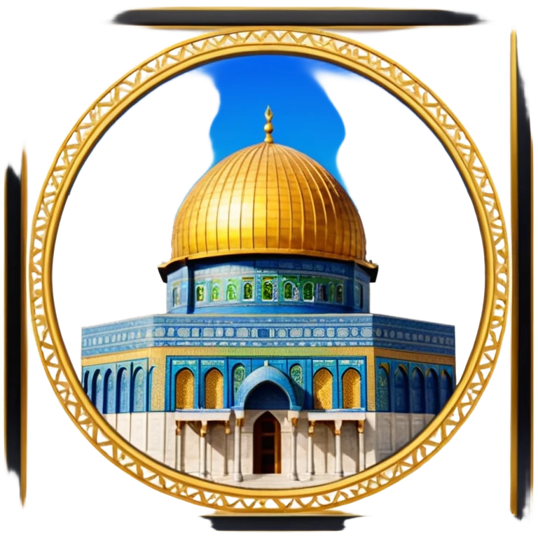 Dome of the rock, Palestine emoji