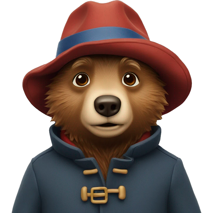 Paddington Bear emoji