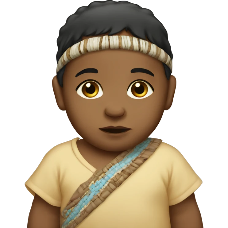 Aboriginal baby emoji