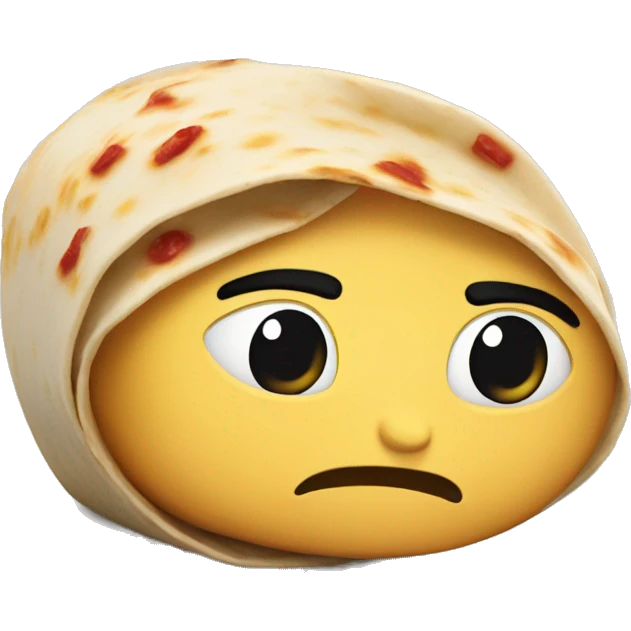 Ninja burrito emoji